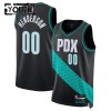 Maillot Enfant Portland Trail Blazers Scoot Henderson 2025-26 Nike City Edition Noir Swingman Maillot Enfant Portland Trail Blazers Scoot Henderson 2025-26 Nike City Edition Noir Swingman